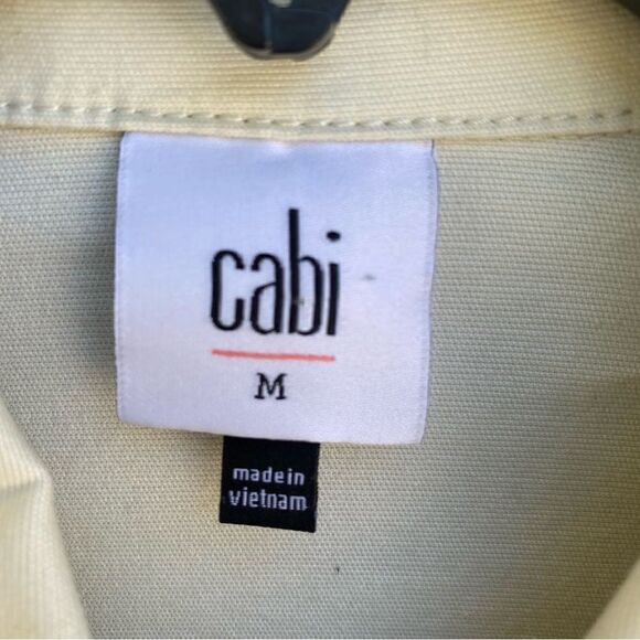 🧥CAbi Kenya Safari Off-White Jacket/Coat NWOT Size M - Picture 8 of 13